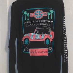 Long Sleeve “Simply Southern” T- Shirt